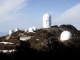 Several telescopes at the peak