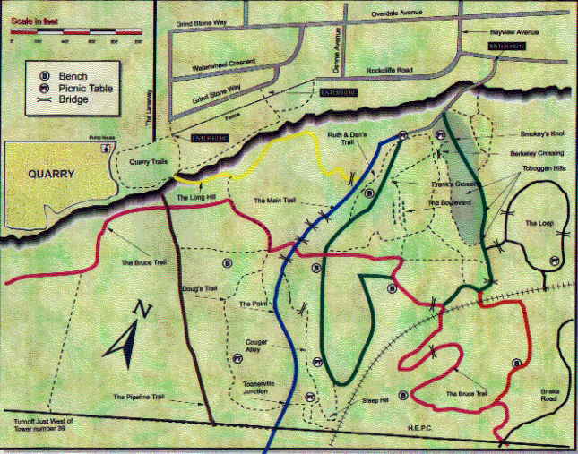Waterdown Trail Map